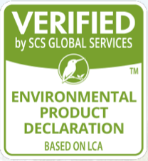 EPD verified by SCS Global Services